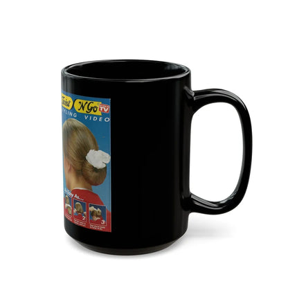 TWIST N GO STYLE VIDEO (VHS COVER) - Black Coffee Mug-Go Mug Yourself