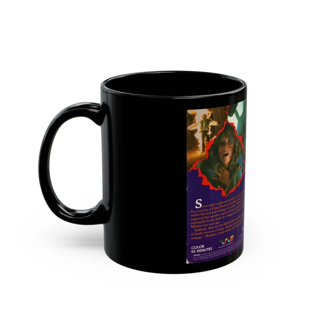 TWISTED NIGHTMARE (VHS COVER) - Black Coffee Mug-Go Mug Yourself