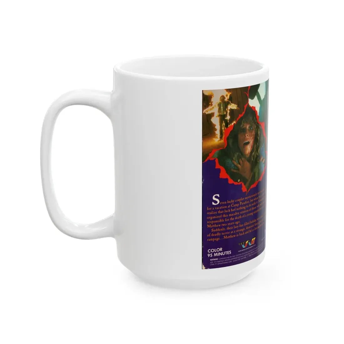 TWISTED NIGHTMARE (VHS COVER) - White Coffee Mug - Go Mug Yourself