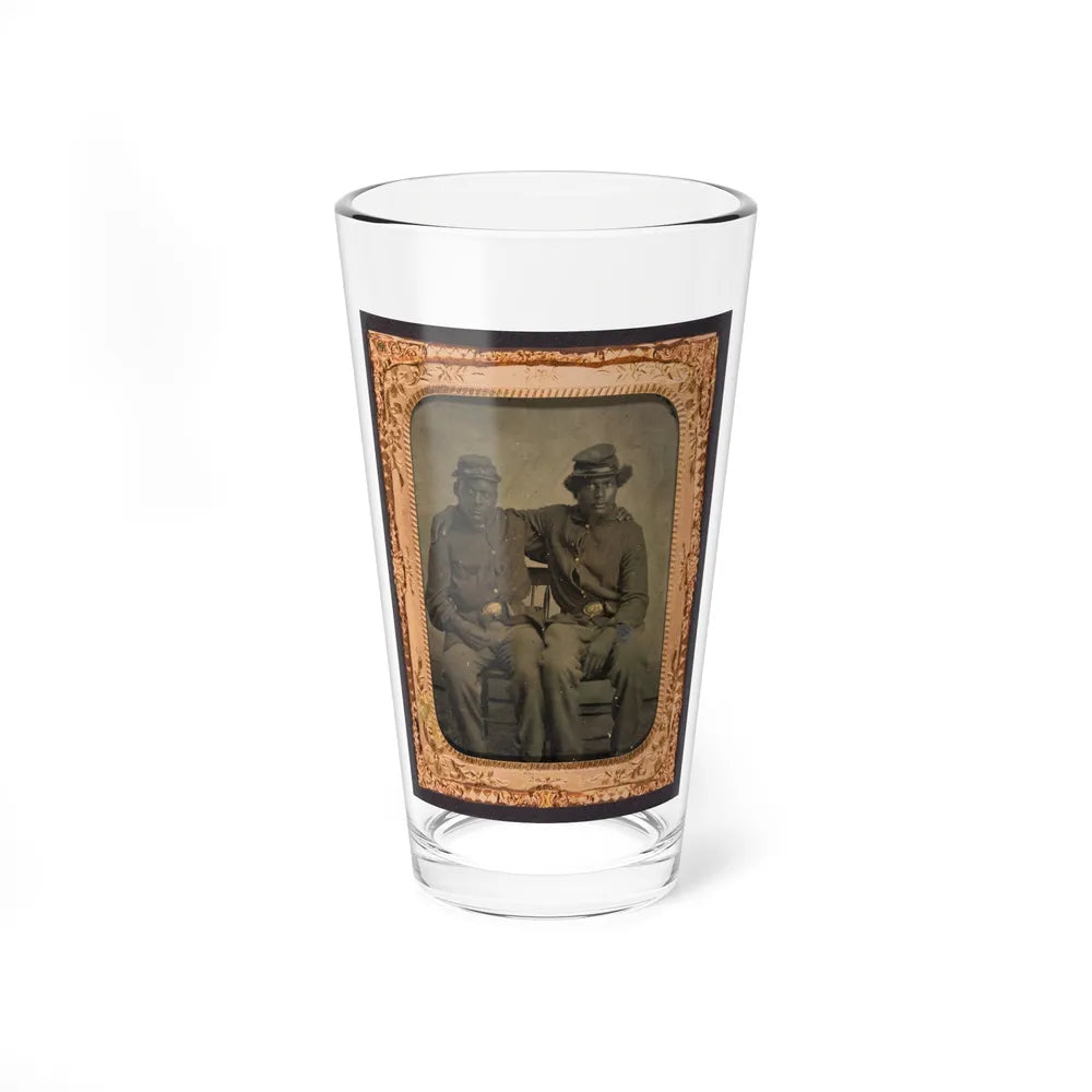 Two Brothers In Arms (U.S. Civil War) Pint Glass 16oz-16oz-Go Mug Yourself