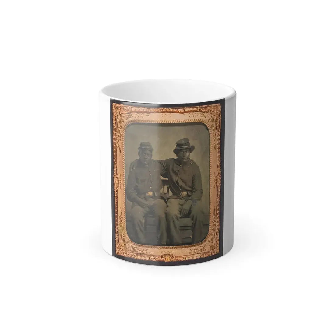 Two Brothers in Arms (U.S. Civil War) Color Changing Coffee Mug 11oz Default Title 11oz - Go Mug Yourself