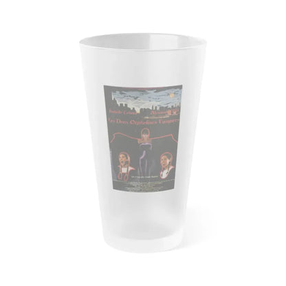TWO ORPHAN VAMPIRES 1997 Movie Poster - Frosted Pint Glass 16oz Default Title - Go Mug Yourself