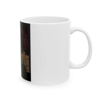 Two Pairs Of Unidentified Soldiers In Union Shell Jackets (U.S. Civil War) White Coffee Mug - Go Mug Yourself