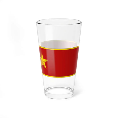 Two star rank Tatmadaw (Myanmar) (Military Rank) Pint Glass 16oz - Go Mug Yourself