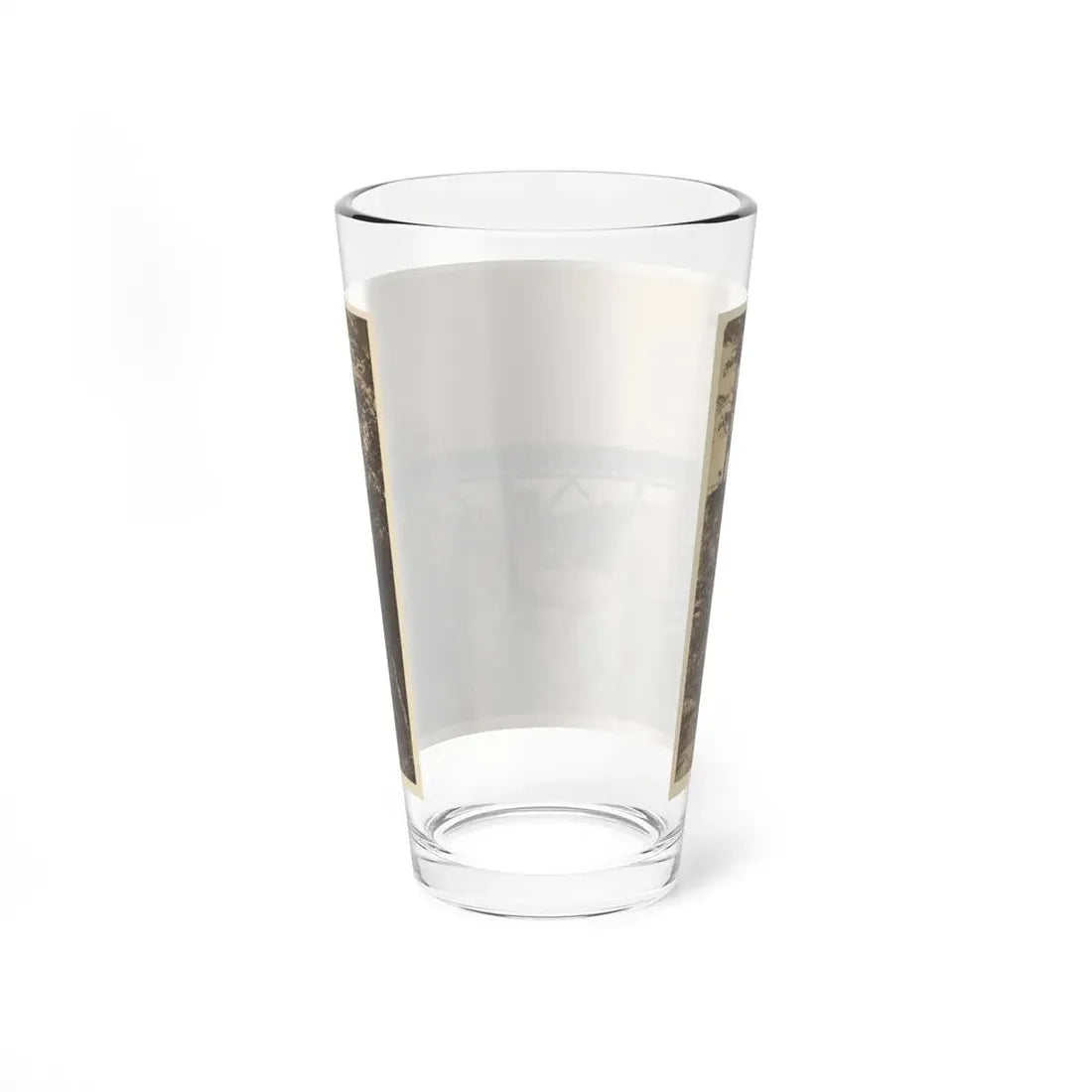 Two Trestle Bridges Over A Creek (U.S. Civil War) Pint Glass 16oz - Go Mug Yourself