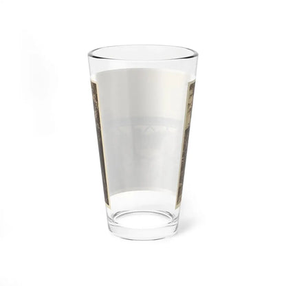 Two Trestle Bridges Over A Creek (U.S. Civil War) Pint Glass 16oz - Go Mug Yourself