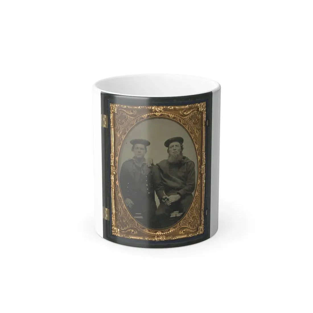 Two Unidentified Sailors in Union Uniforms (U.S. Civil War) Color Changing Coffee Mug 11oz Default Title 11oz - Go Mug Yourself