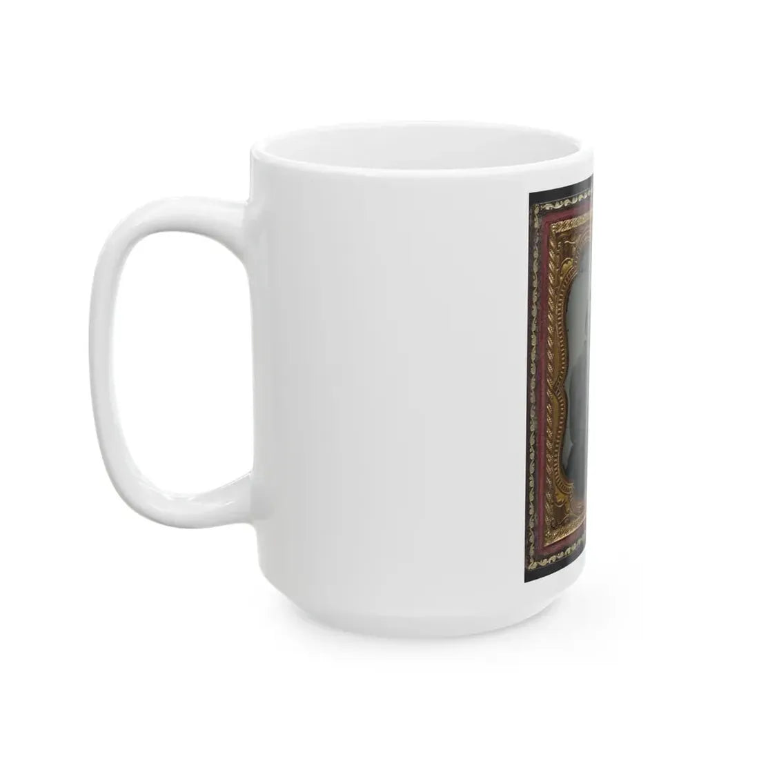 Two Unidentified Soldiers In Confederate Uniforms (U.S. Civil War) White Coffee Mug - Go Mug Yourself