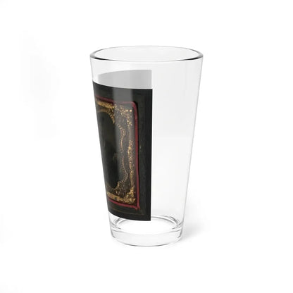 Two Unidentified Soldiers In Union Corporal's Uniforms (U.S. Civil War) Pint Glass 16oz - Go Mug Yourself