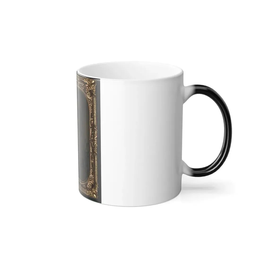 Two Unidentified Soldiers in Union Forage Caps With Haversack (U.S. Civil War) Color Changing Coffee Mug 11oz - Go Mug Yourself