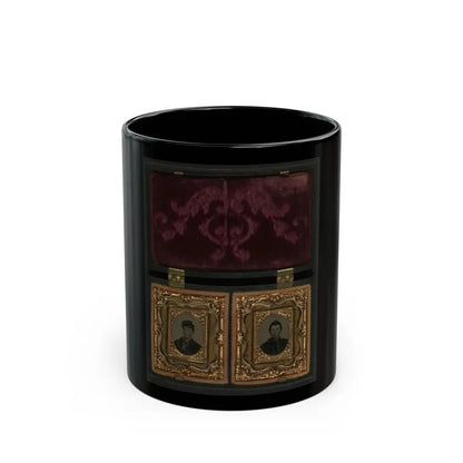 Two Unidentified Soldiers In Union Uniforms(2) (U.S. Civil War) Black Coffee Mug 11oz - Go Mug Yourself