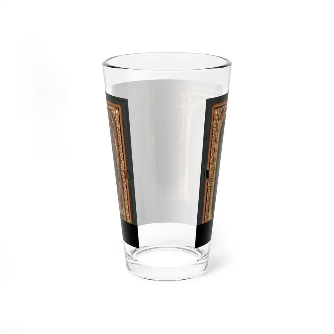 Two Unidentified Soldiers In Union Uniforms With Bayoneted Muskets (U.S. Civil War) Pint Glass 16oz - Go Mug Yourself