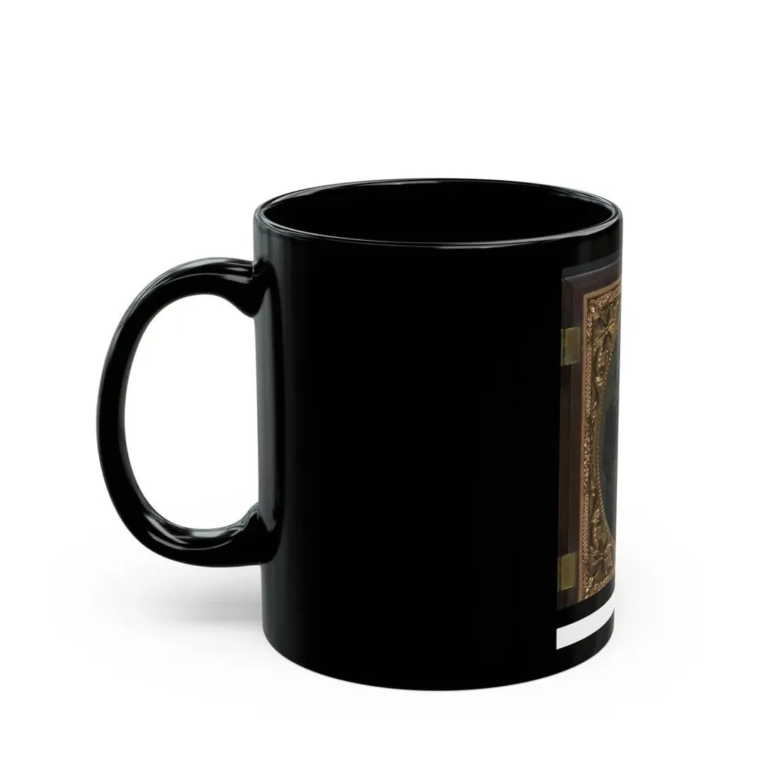 Two Unidentified Soldiers In Union Zouave Uniforms (U.S. Civil War) Black Coffee Mug - Go Mug Yourself