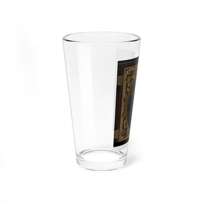 Two Unidentified Soldiers In Union Zouave Uniforms (U.S. Civil War) Pint Glass 16oz - Go Mug Yourself