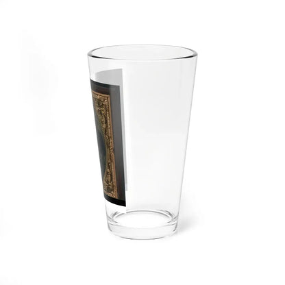 Two Unidentified Soldiers In Union Zouave Uniforms (U.S. Civil War) Pint Glass 16oz - Go Mug Yourself