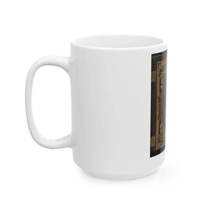 Two Unidentified Soldiers In Union Zouave Uniforms (U.S. Civil War) White Coffee Mug - Go Mug Yourself