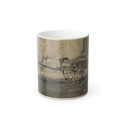 Two Wheeled Cart to Be Drawn by a Horse (U.S. Civil War) Color Changing Coffee Mug 11oz Default Title 11oz - Go Mug Yourself