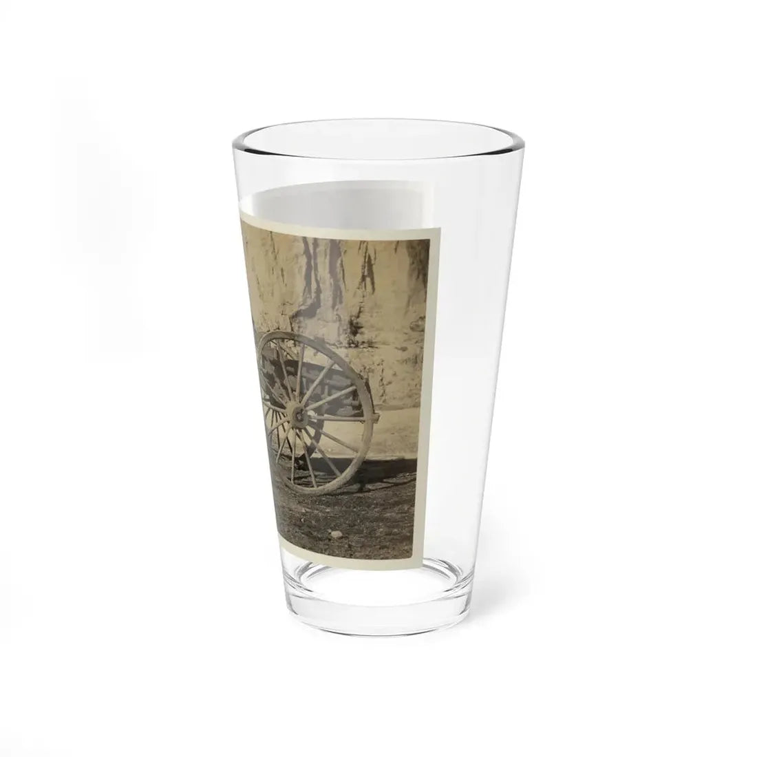 Two Wheeled Cart To Be Drawn By A Horse (U.S. Civil War) Pint Glass 16oz - Go Mug Yourself