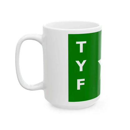 TYF-flag (India) White Coffee Mug - Go Mug Yourself