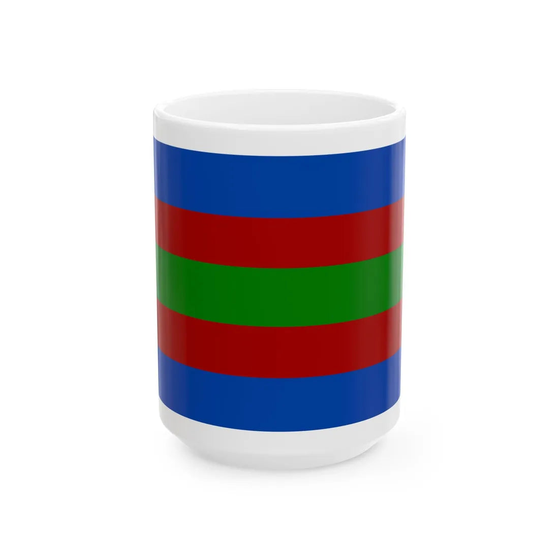 Type de pavillon maritime XVI - XVIII siecle (Algeria) White Coffee Mug 15oz - Go Mug Yourself