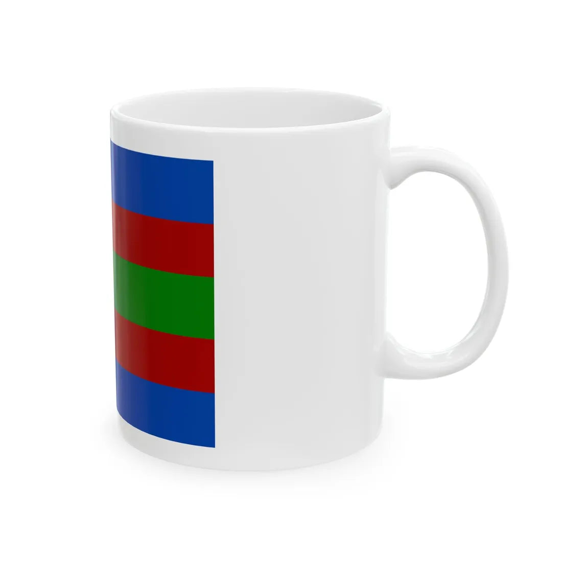 Type de pavillon maritime XVI - XVIII siecle (Algeria) White Coffee Mug - Go Mug Yourself