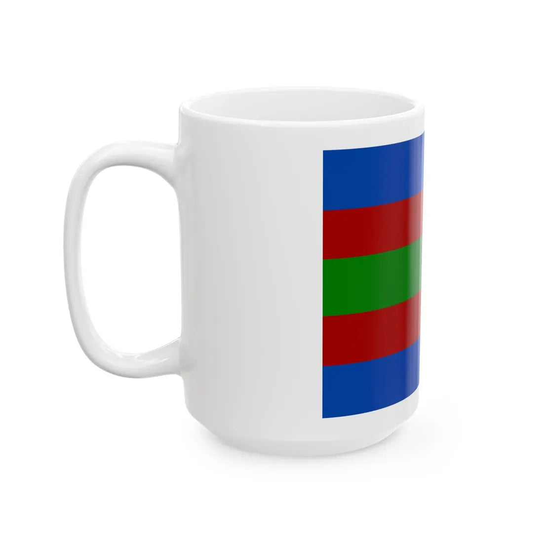 Type de pavillon maritime XVI - XVIII siecle (Algeria) White Coffee Mug - Go Mug Yourself