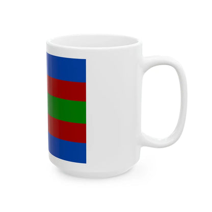 Type de pavillon maritime XVI - XVIII siecle (Algeria) White Coffee Mug - Go Mug Yourself