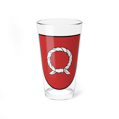 Tysmenytsia coat of arms XVII century (Ukraine) (Coat of Arms) Pint Glass 16oz 16oz - Go Mug Yourself