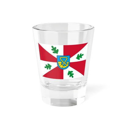 Tytsjerksteradiel flag (Netherlands) Shot Glass 1.5oz 1.5oz - Go Mug Yourself