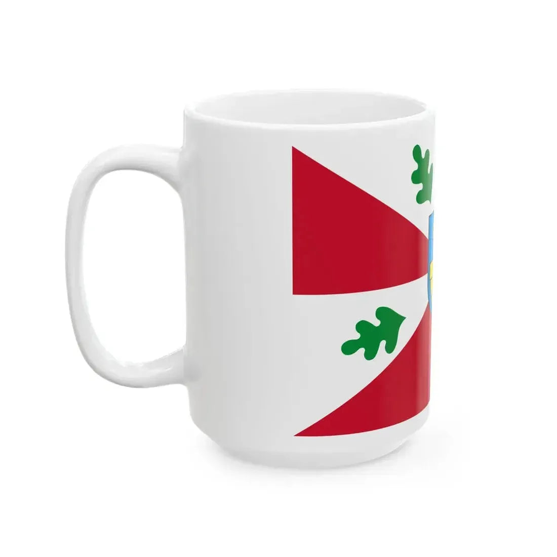 Tytsjerksteradiel flag (Netherlands) White Coffee Mug - Go Mug Yourself