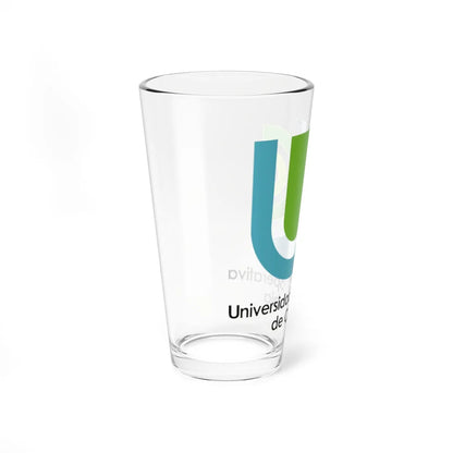 U. Cooperativa de Colombia logo (Colombia) (Coat of Arms) Pint Glass 16oz - Go Mug Yourself