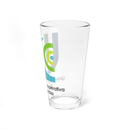 U. Cooperativa de Colombia logo (Colombia) (Coat of Arms) Pint Glass 16oz - Go Mug Yourself