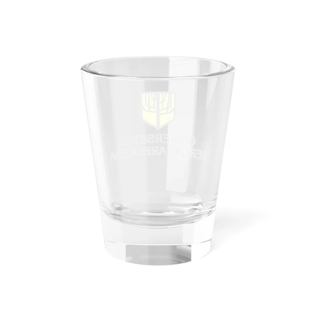 U Sergio Arboleda logo (Colombia) (Coat of Arms) Shot Glass 1.5oz - Go Mug Yourself