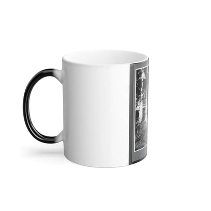 U.S. Army Band Standing on Steps (U.S. Civil War) Color Changing Coffee Mug 11oz-Go Mug Yourself