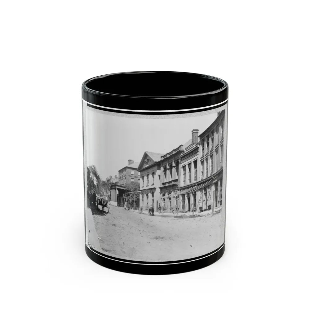 U.S. Quartermaster's Office, Charleston, South Carolina (U.S. Civil War) Black Coffee Mug-11oz-Go Mug Yourself