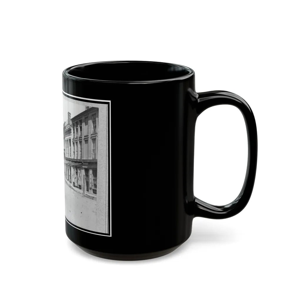 U.S. Quartermaster's Office, Charleston, South Carolina (U.S. Civil War) Black Coffee Mug-Go Mug Yourself