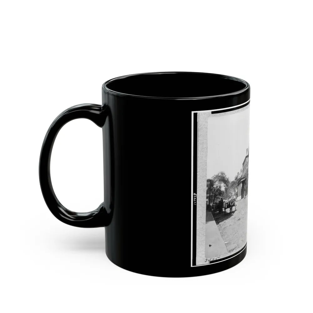 U.S. Quartermaster's Office, Charleston, South Carolina (U.S. Civil War) Black Coffee Mug-Go Mug Yourself