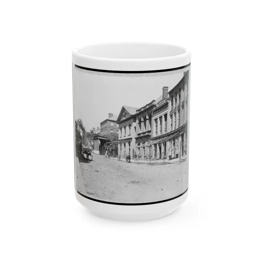 U.S. Quartermaster's Office, Charleston, South Carolina (U.S. Civil War) White Coffee Mug-15oz-Go Mug Yourself