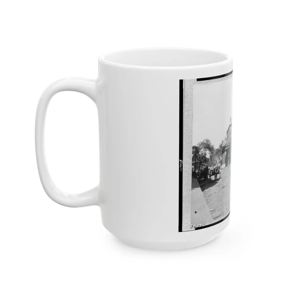 U.S. Quartermaster's Office, Charleston, South Carolina (U.S. Civil War) White Coffee Mug-Go Mug Yourself