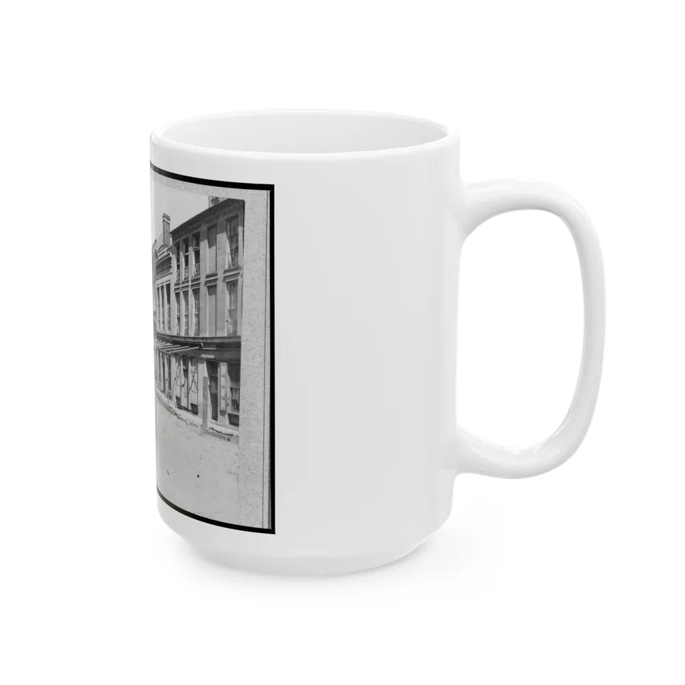 U.S. Quartermaster's Office, Charleston, South Carolina (U.S. Civil War) White Coffee Mug-Go Mug Yourself