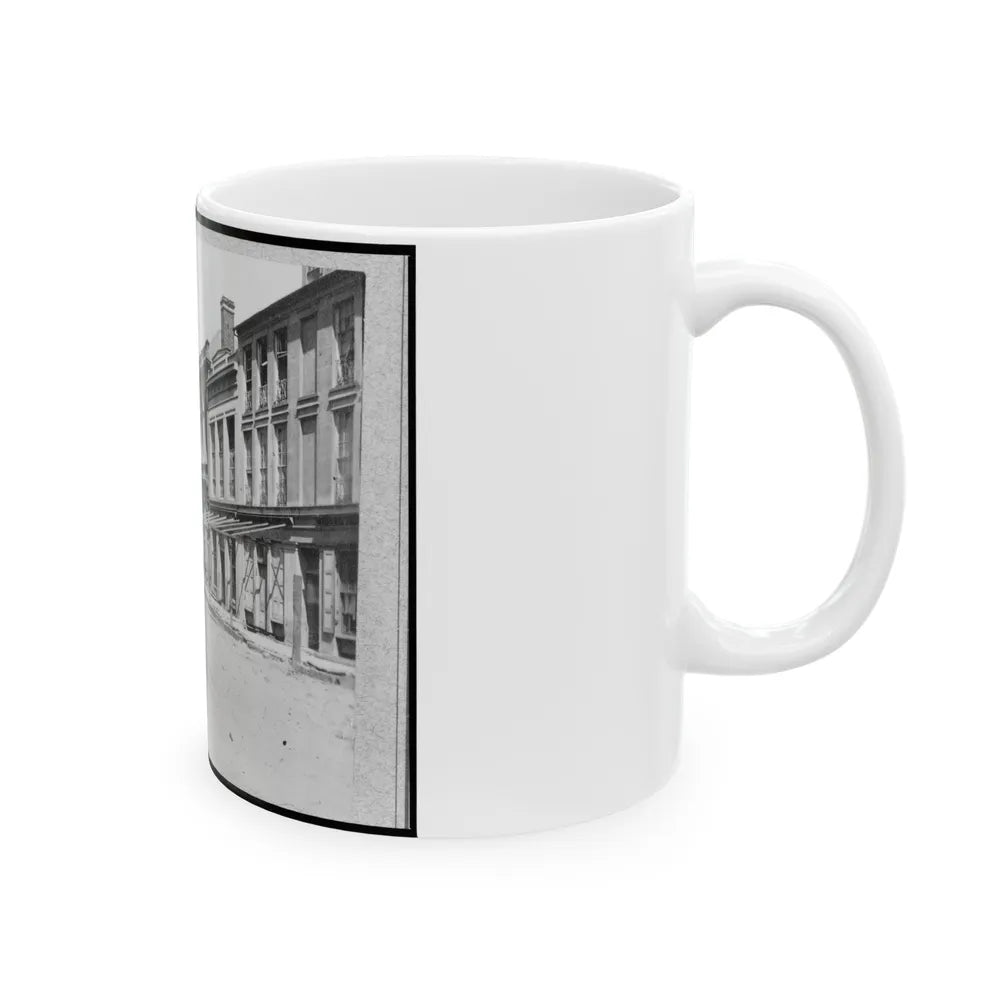 U.S. Quartermaster's Office, Charleston, South Carolina (U.S. Civil War) White Coffee Mug-Go Mug Yourself