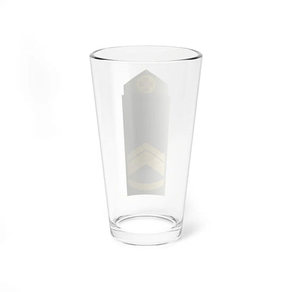 UA shoulder mark 08 (Ukraine) (Military Rank) Pint Glass 16oz - Go Mug Yourself