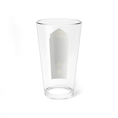 UA shoulder mark 12 (Ukraine) (Military Rank) Pint Glass 16oz - Go Mug Yourself