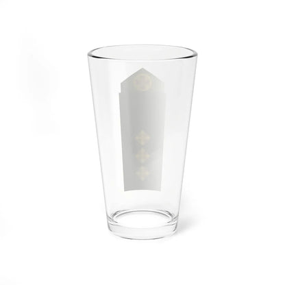 UA shoulder mark 13 (Ukraine) (Military Rank) Pint Glass 16oz - Go Mug Yourself