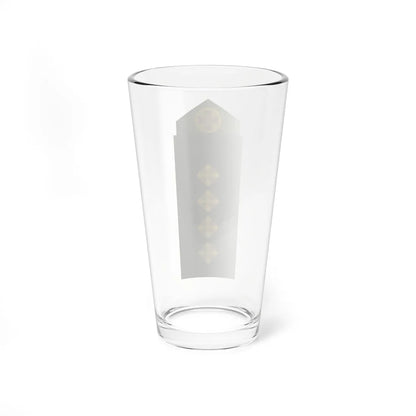 UA shoulder mark 14 (Ukraine) (Military Rank) Pint Glass 16oz - Go Mug Yourself
