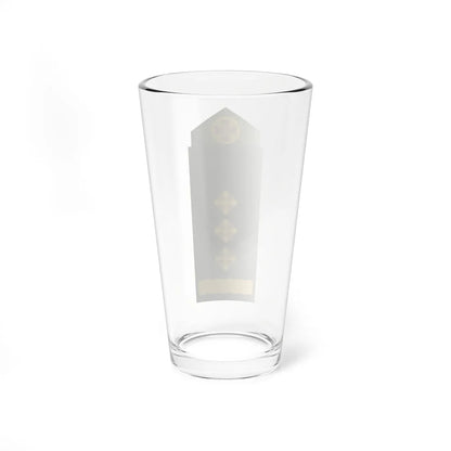 UA shoulder mark 17 (Ukraine) (Military Rank) Pint Glass 16oz - Go Mug Yourself