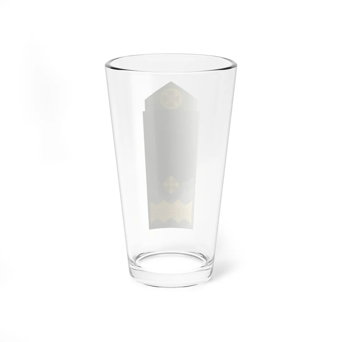 UA shoulder mark 18 (Ukraine) (Military Rank) Pint Glass 16oz - Go Mug Yourself