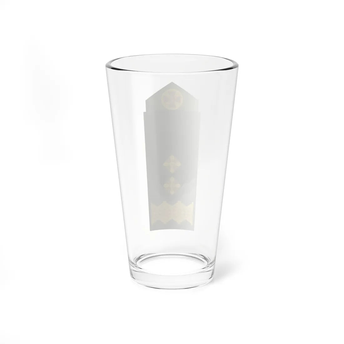 UA shoulder mark 19 (Ukraine) (Military Rank) Pint Glass 16oz - Go Mug Yourself