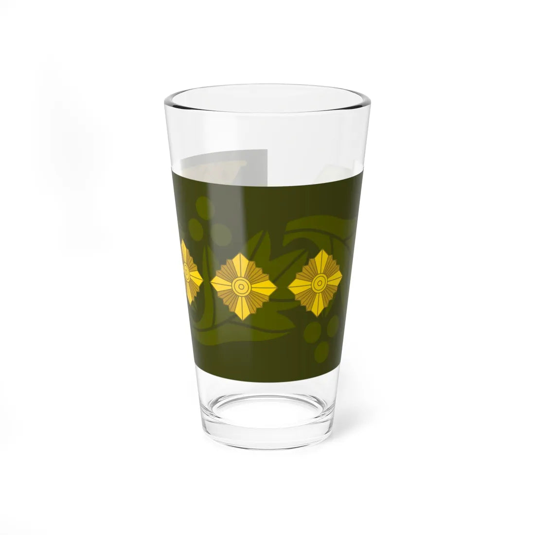 UA shoulder mark 20 infobox (Ukraine) (Military Rank) Pint Glass 16oz 16oz - Go Mug Yourself