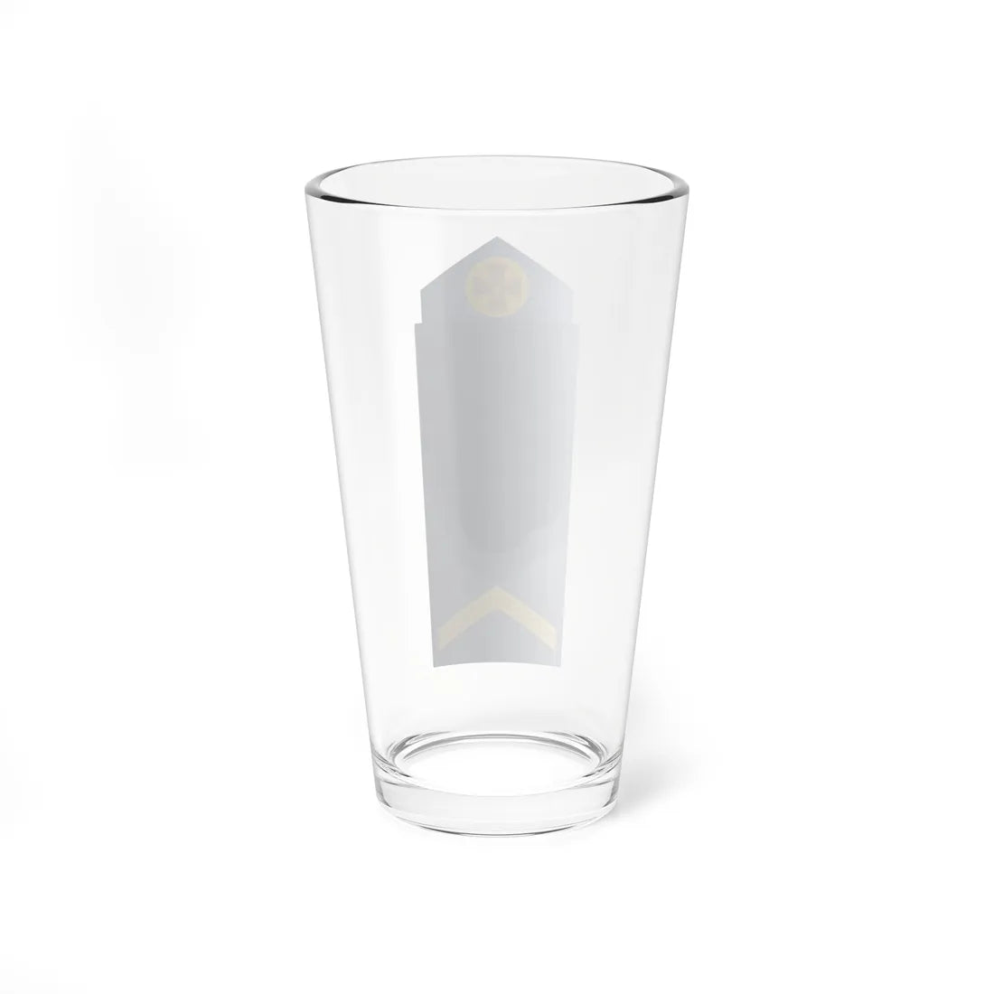 UAAF shoulder mark 02 (Ukraine) (Military Rank) Pint Glass 16oz - Go Mug Yourself
